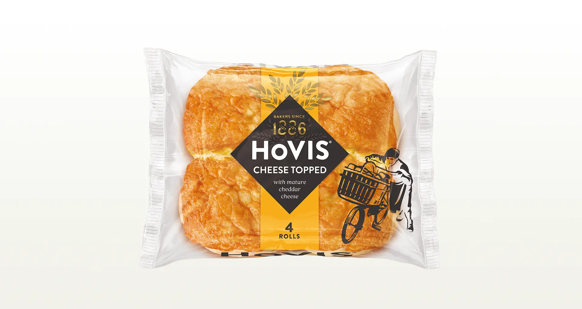 Hovis Cheese Topped Rolls