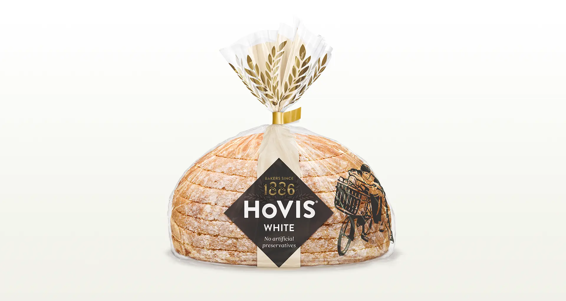 Hovis White Half Cob